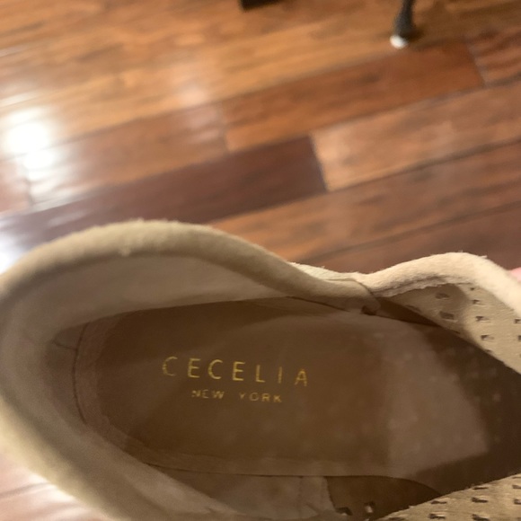 Cecelia Warm Sand Suede Laser-cut Booties - Picture 4 of 4